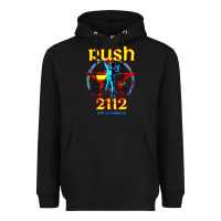 Black rush blue starman 2112  40th anniversary Heavyweight Hoodie - lanVoArt