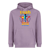 Lavender rush blue starman 2112  40th anniversary Heavyweight Hoodie - lanVoArt