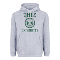 Heather Grey shiz university design Heavyweight Hoodie - lanVoArt