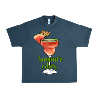 Midnight Navy summer vibes Urban Heavy Tee - JahusDesignShop