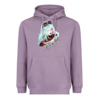 Lavender Vintage Retro Action Bayonetta Adventure Game Birthday Gift Heavyweight Hoodie - lanVoArt
