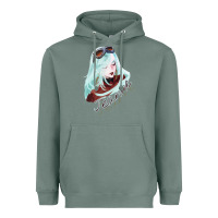Sage Vintage Retro Action Bayonetta Adventure Game Birthday Gift Heavyweight Hoodie - lanVoArt