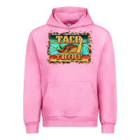 Fuchsia Pink taco tribe western background Urban Hoodie - BarkalooDesign