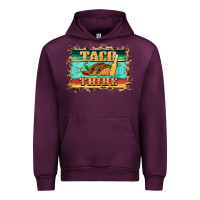 Mauve Wine taco tribe western background Urban Hoodie - BarkalooDesign