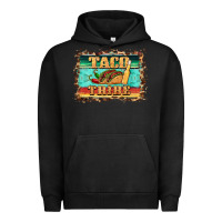 Pigment Black taco tribe western background Urban Hoodie - BarkalooDesign