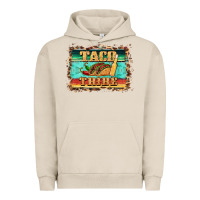 Pigment French Oak taco tribe western background Urban Hoodie - BarkalooDesign
