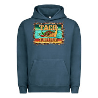 Pigment Midnight Navy taco tribe western background Urban Hoodie - BarkalooDesign