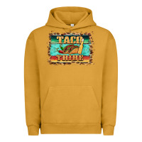 Pigment Peanut Butter taco tribe western background Urban Hoodie - BarkalooDesign