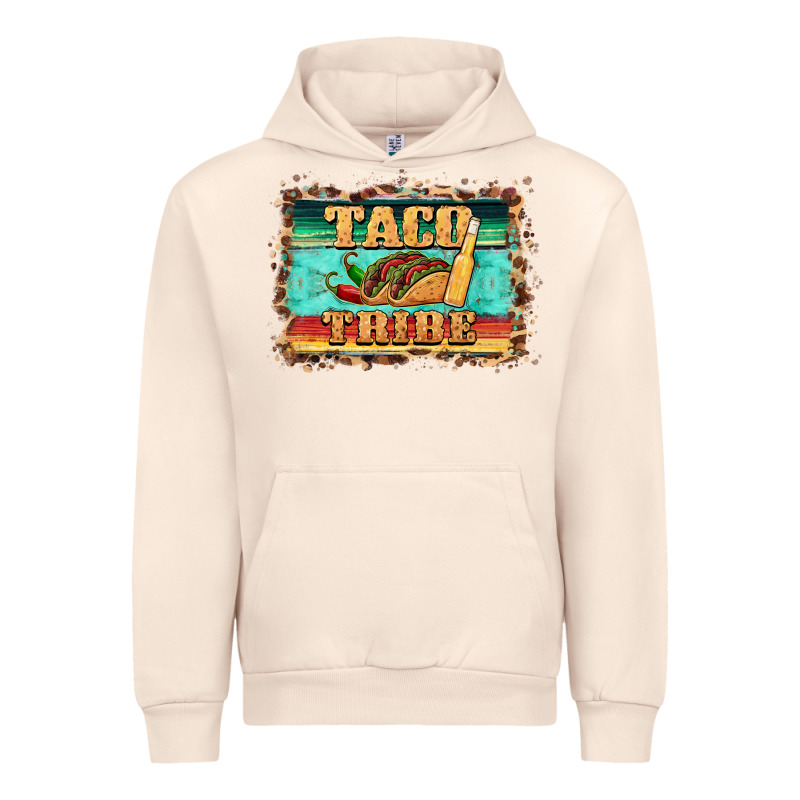 Taco Tribe Western Background Urban Hoodie by BarkalooDesign | Teevron