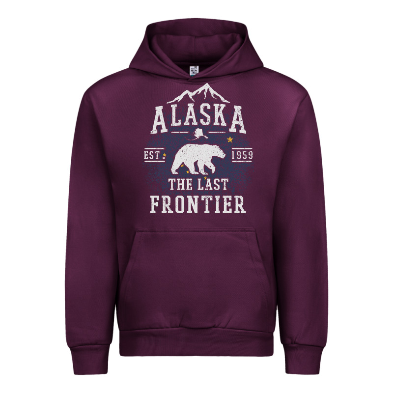 Alaska The Last Frontier Urban Hoodie by lanVoArt | Teevron