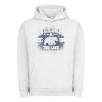 Pigment Lunar Rock Alaska The Last Frontier Urban Hoodie - lanVoArt