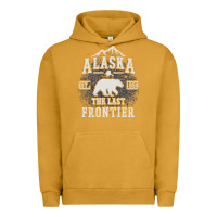 Pigment Peanut Butter Alaska The Last Frontier Urban Hoodie - lanVoArt