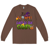 Chestnut witch way to the candy Long Sleeve Tee - CowGirlArtShop