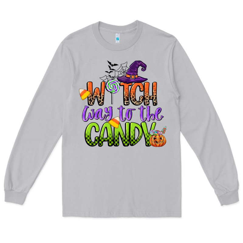 Witch Way To The Candy Long Sleeve Tee by CowGirlArtShop | Teevron