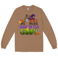 Toasted Coconut witch way to the candy Long Sleeve Tee - CowGirlArtShop
