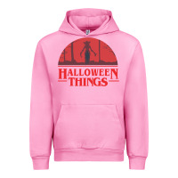 Fuchsia Pink Halloween Things Strange Halloween Urban Hoodie - lanVoArt