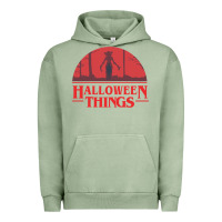 Pigment Oil Green Halloween Things Strange Halloween Urban Hoodie - lanVoArt