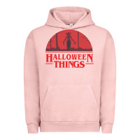 Pigment Salmon Halloween Things Strange Halloween Urban Hoodie - lanVoArt