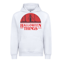 White Halloween Things Strange Halloween Urban Hoodie - lanVoArt