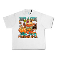 Lunar Rock Just a girl who loves pumpkin spice Urban Heavy Tee - NancyCooperArtShop