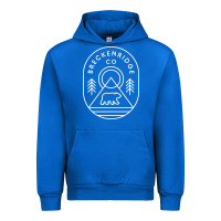 Cobalt Breckenridge Colorado Bear Mountains Trees Hiking Urban Hoodie - lanVoArt