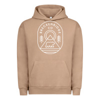 Pigment Burro Breckenridge Colorado Bear Mountains Trees Hiking Urban Hoodie - lanVoArt