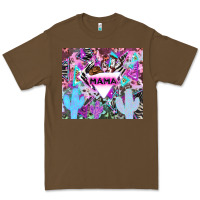 Cacao mama cowboy western animal pattern neon Premium Tee - LillyAllenDesigns