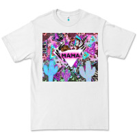 White mama cowboy western animal pattern neon Premium Tee - LillyAllenDesigns