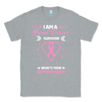 Heather Grey I am a Breast Cancer Survivor What is Your Superpower Classic Tee - Bettercallsaul