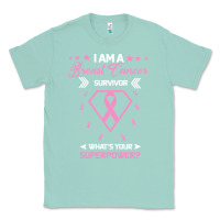 Seafoam I am a Breast Cancer Survivor What is Your Superpower Classic Tee - Bettercallsaul