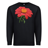 Black del sol sunflower Premium Sweatshirt - LillyAllenDesigns