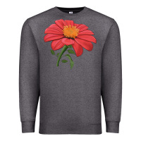 Charcoal Heather del sol sunflower Premium Sweatshirt - LillyAllenDesigns
