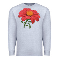 Heather Grey del sol sunflower Premium Sweatshirt - LillyAllenDesigns