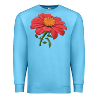 Ocean Blue del sol sunflower Premium Sweatshirt - LillyAllenDesigns