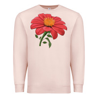 Pale Pink del sol sunflower Premium Sweatshirt - LillyAllenDesigns