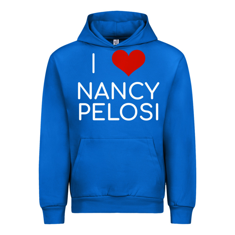 Limited Edition I Love Nancy Pelosi Heart Madam Speaker Democratic Pol Urban Hoodie by lanVoArt | Teevron