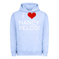 Pigment Grape Ice Limited Edition I Love Nancy Pelosi Heart Madam Speaker Democratic Pol Urban Hoodie - lanVoArt