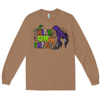 Toasted Coconut trick or treat Long Sleeve Tee - CowGirlArtShop