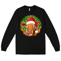 Black christmas circle earrings Long Sleeve Tee - Jasminsmagicworld