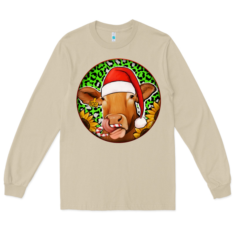 Christmas Circle Earrings Long Sleeve Tee by Jasminsmagicworld | Teevron