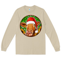 Mushroom christmas circle earrings Long Sleeve Tee - Jasminsmagicworld