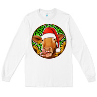 White christmas circle earrings Long Sleeve Tee - Jasminsmagicworld