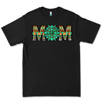 Black gemstone aztec mom Premium Tee - LillyAllenDesigns
