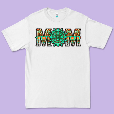 Gemstone Aztec Mom Premium Tee Designed By Lillyallendesigns