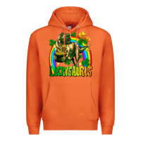 Carrot luckysaurus Premium Hoodie - FaDigitalArtStudio