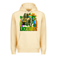 Pina Colada luckysaurus Premium Hoodie - FaDigitalArtStudio