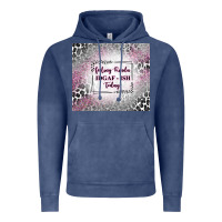 Vintage Denim feeling kinda idgaf ish today with leopard Vintage Hoodie - TumblerDesignByShophia