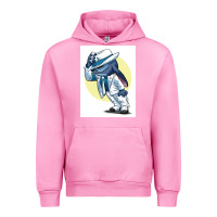 Fuchsia Pink michael jackson 5 Urban Hoodie - lanVoArt