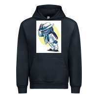 Navy michael jackson 5 Urban Hoodie - lanVoArt