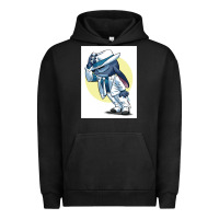 Pigment Black michael jackson 5 Urban Hoodie - lanVoArt